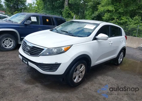 2012 Kia Sportage Lx z USA, uszkodzony, nr VIN KNDPB3A20C7309554